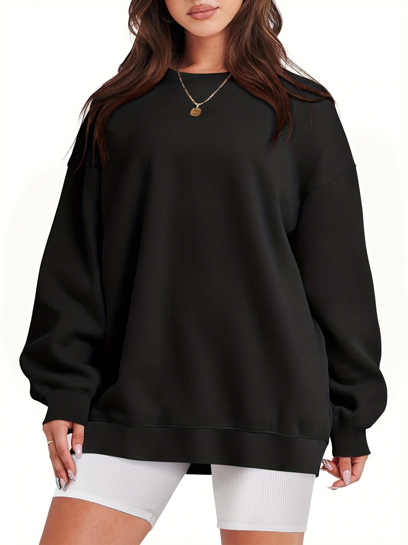 Women's Fashion Loose Sweatshirt Sweater